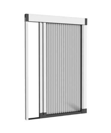 Mosquitera Plisada 40 Puerta Lacada Blanco